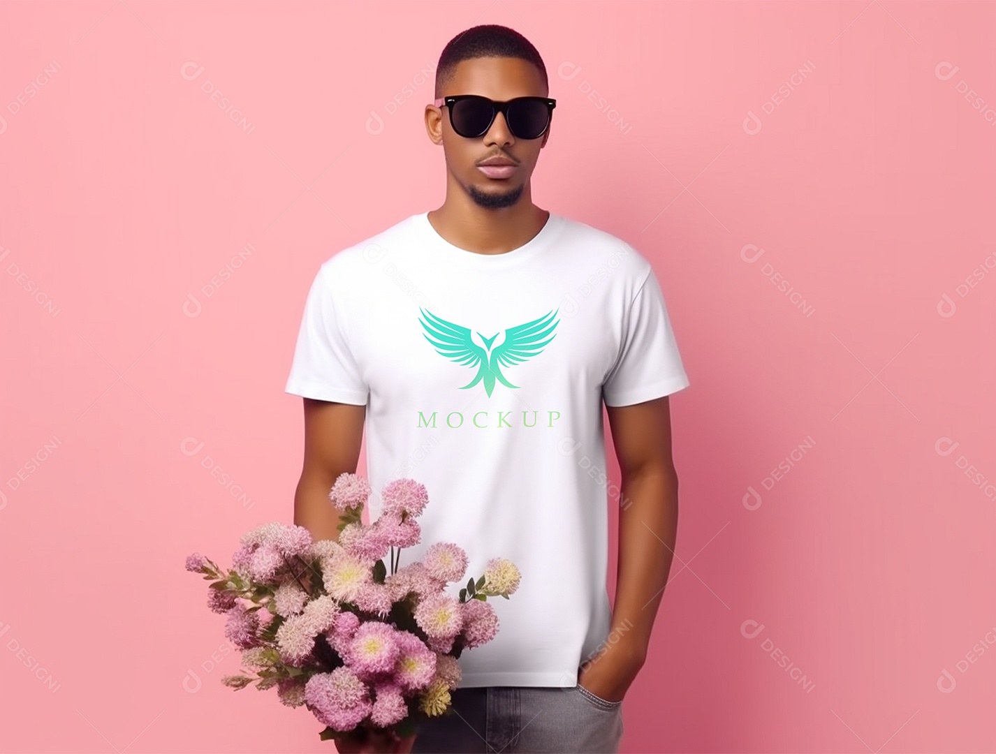 Modelo de Logo de Empresa PSD Editável