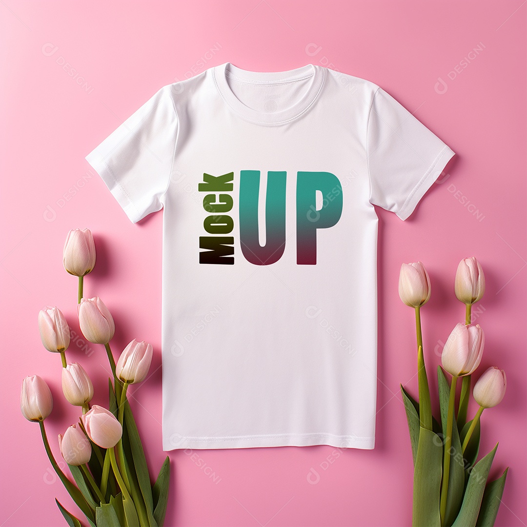 Mockup De Camisa T Shirt PSD Editável