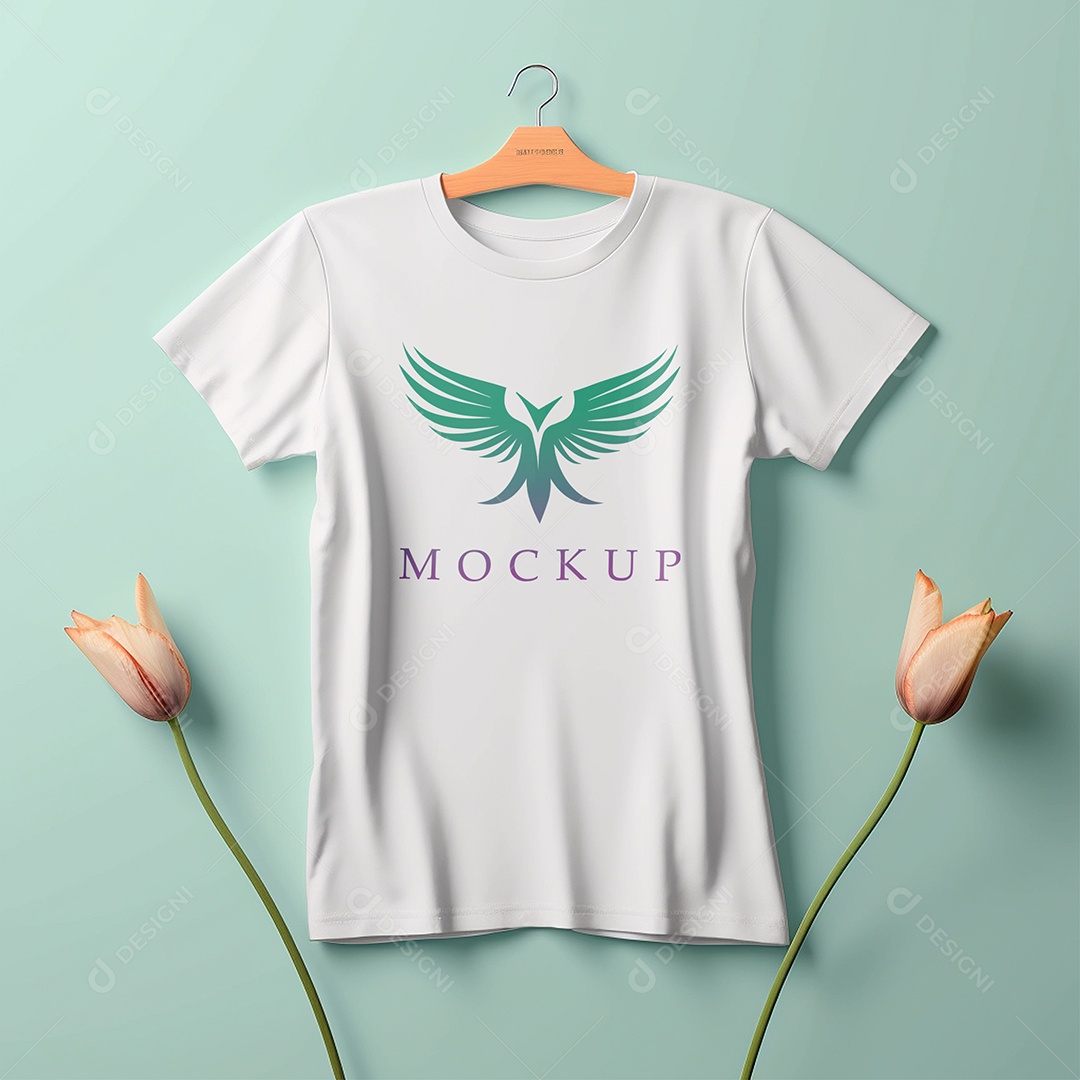 Mockup De Camisa T Shirt PSD Editável