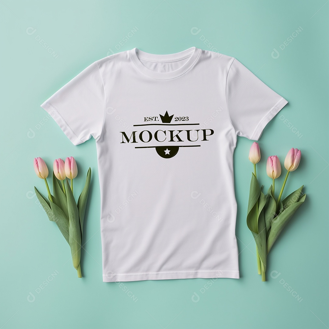 Mockup De Camisa T Shirt PSD Editável