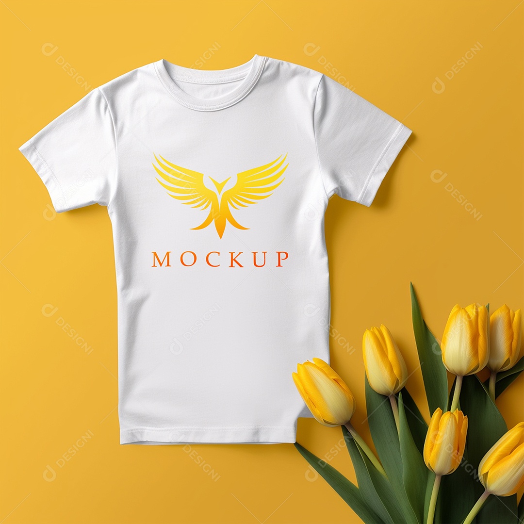 Mockup De Camisa T Shirt PSD Editável
