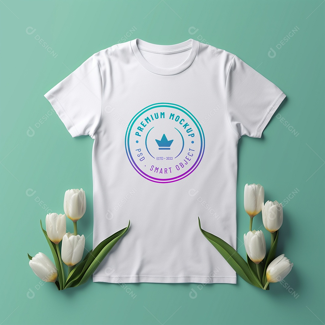 Mockup De Camisa T Shirt PSD Editável