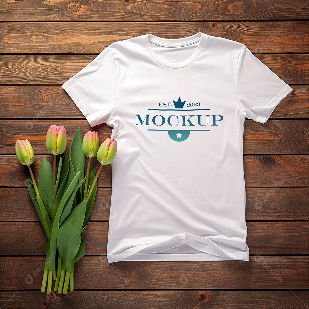Mockup De Camisa T Shirt PSD Editável