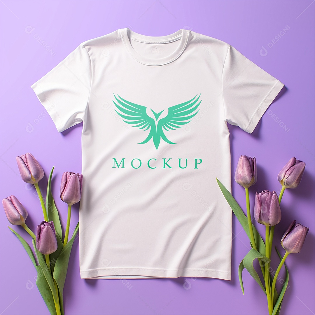 Mockup De Camisa T Shirt PSD Editável