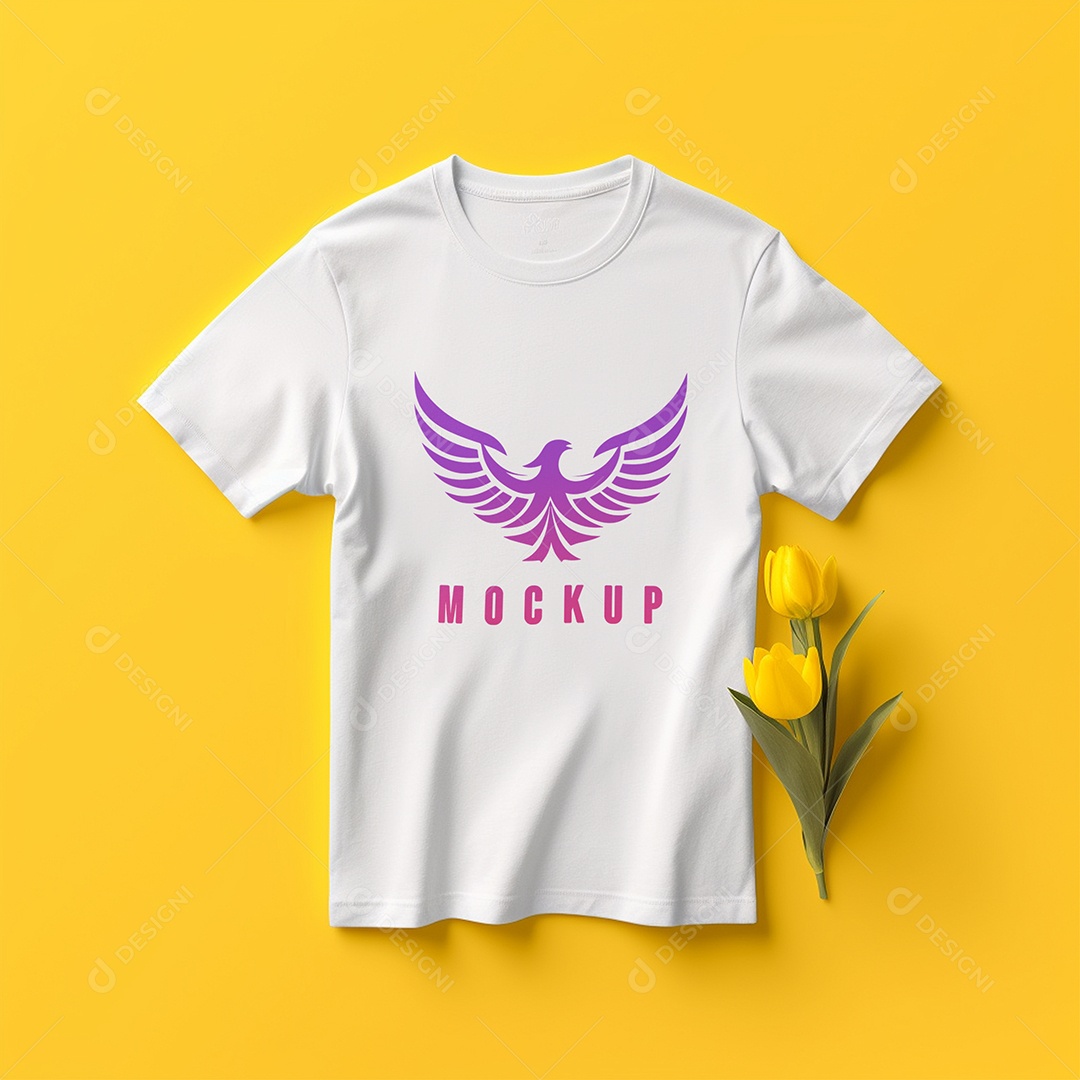 Mockup De Camisa T Shirt PSD Editável