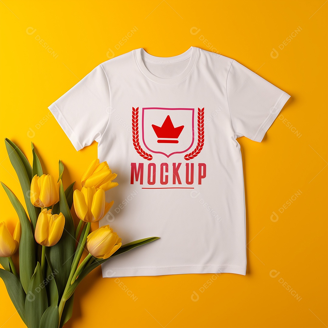Mockup De Camisa T Shirt PSD Editável