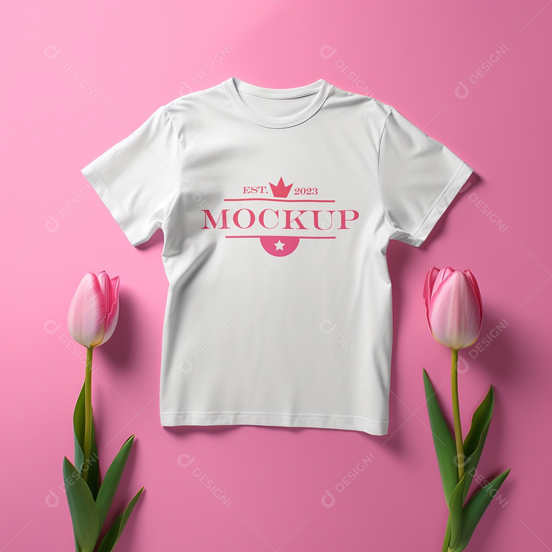 Mockup De Camisa T Shirt PSD Editável