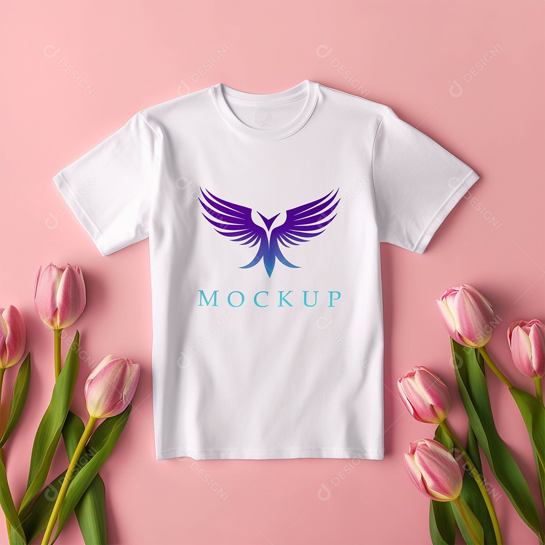 Mockup De Camisa T Shirt PSD Editável