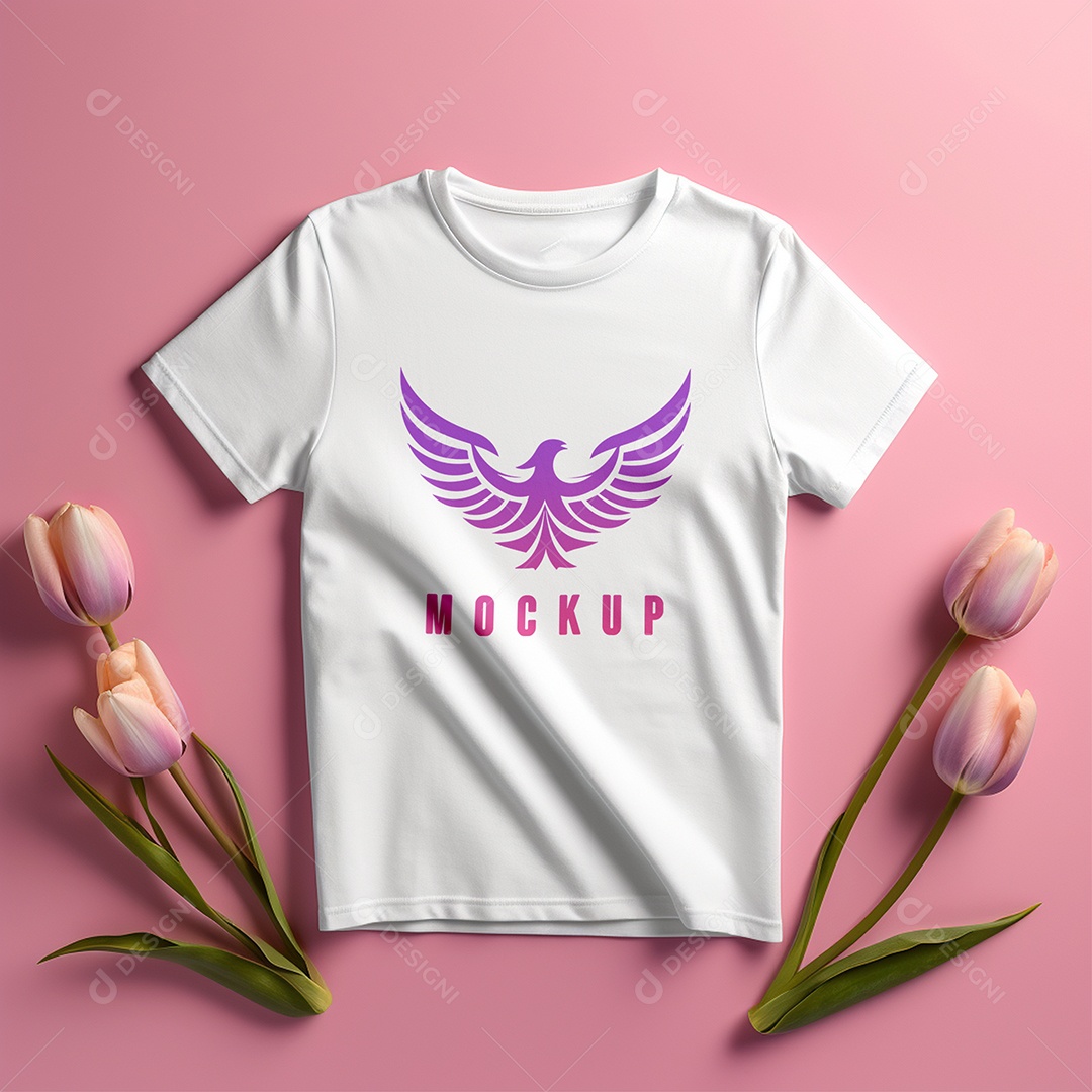 Mockup De Camisa T Shirt PSD Editável