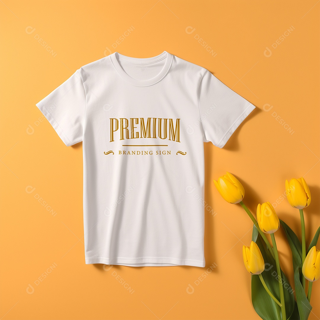 Mockup De Camisa T Shirt PSD Editável