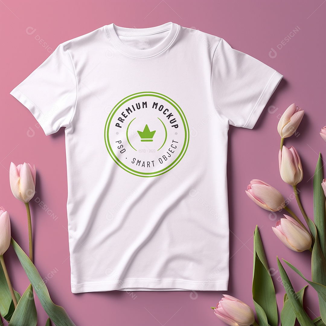 Mockup De Camisa T Shirt PSD Editável