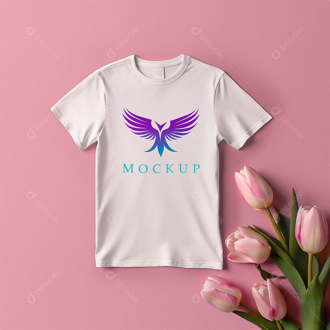 Mockup De Camisa T Shirt PSD Editável