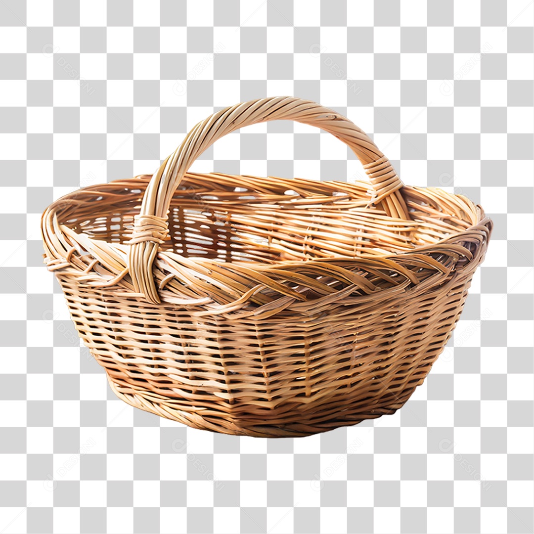 Cesta de Piqueniques PNG Transparente