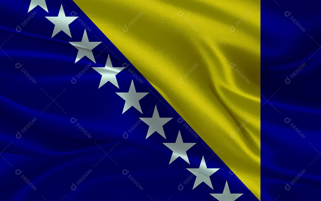 Bandeira da Bósnia e Herzegovina
