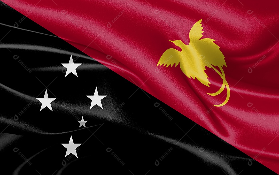 Bandeira de Papua Nova Guiné