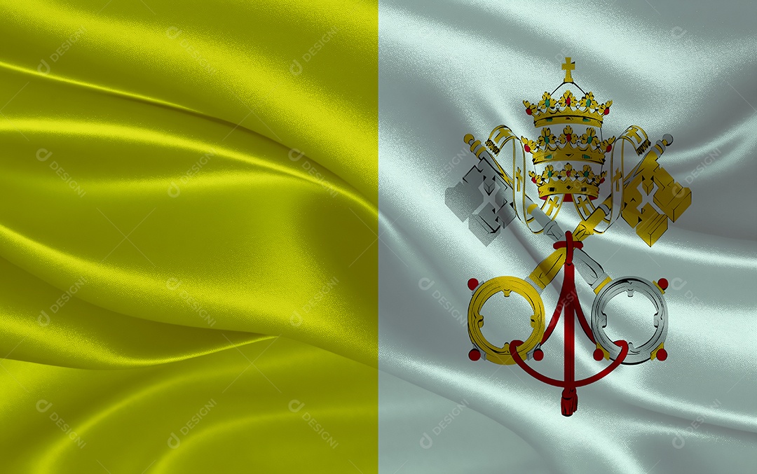Bandeira da Santa Sé da Cidade do Vaticano