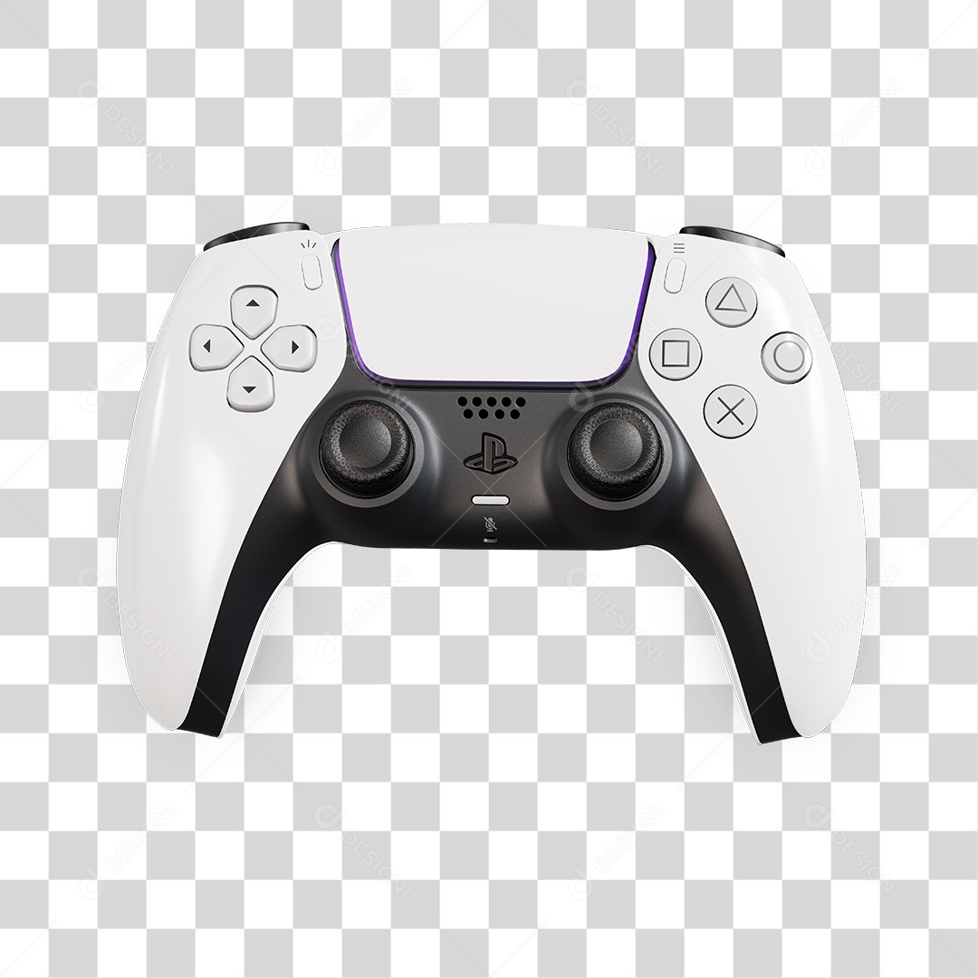 Controle de Vídeo Gamer PNG Transparente