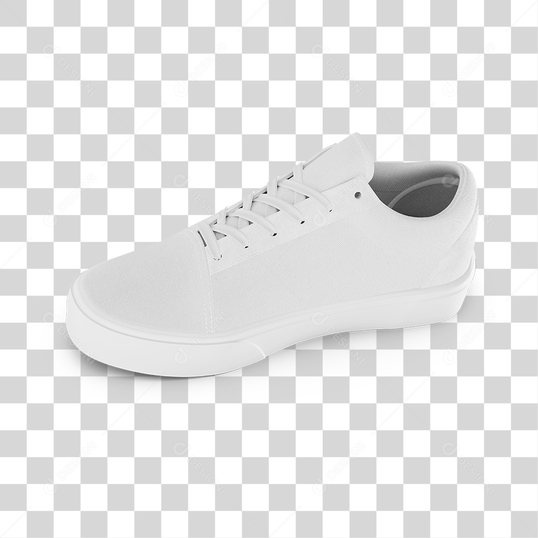 Tênis Branco PNG Transparente