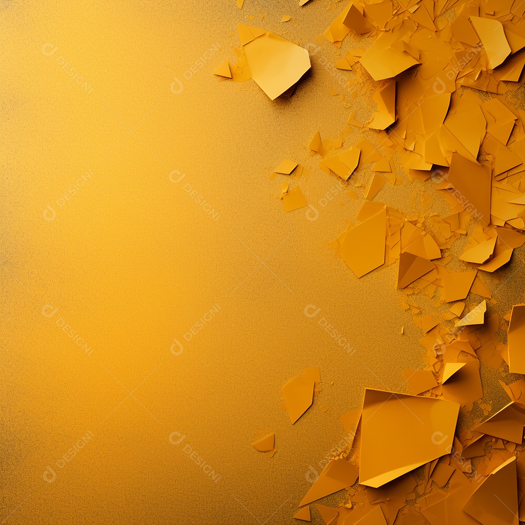 Banner de fundo abstrato moderno dourado