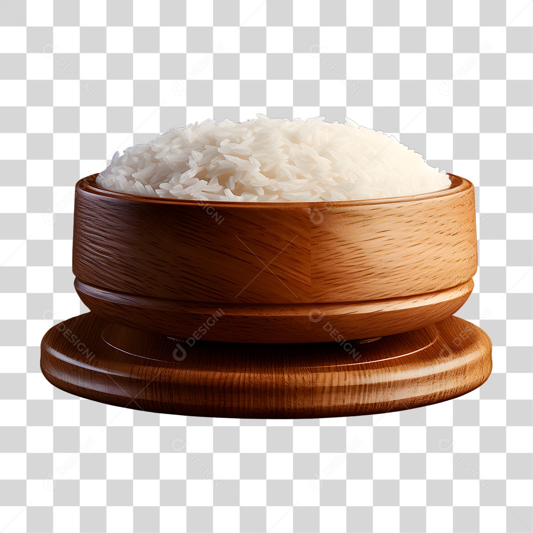 Tigela de Arroz PNG Transparente