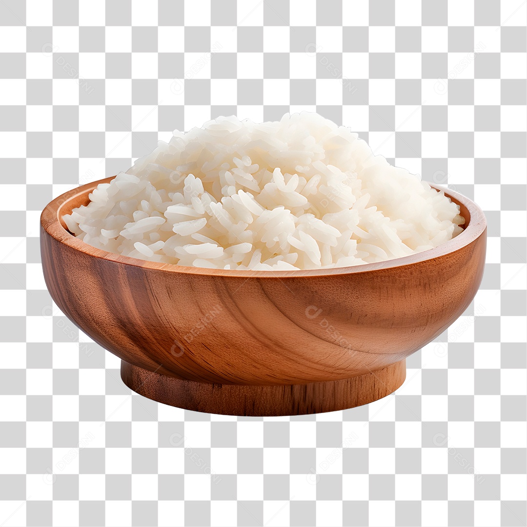 Tigela de Arroz PNG Transparente