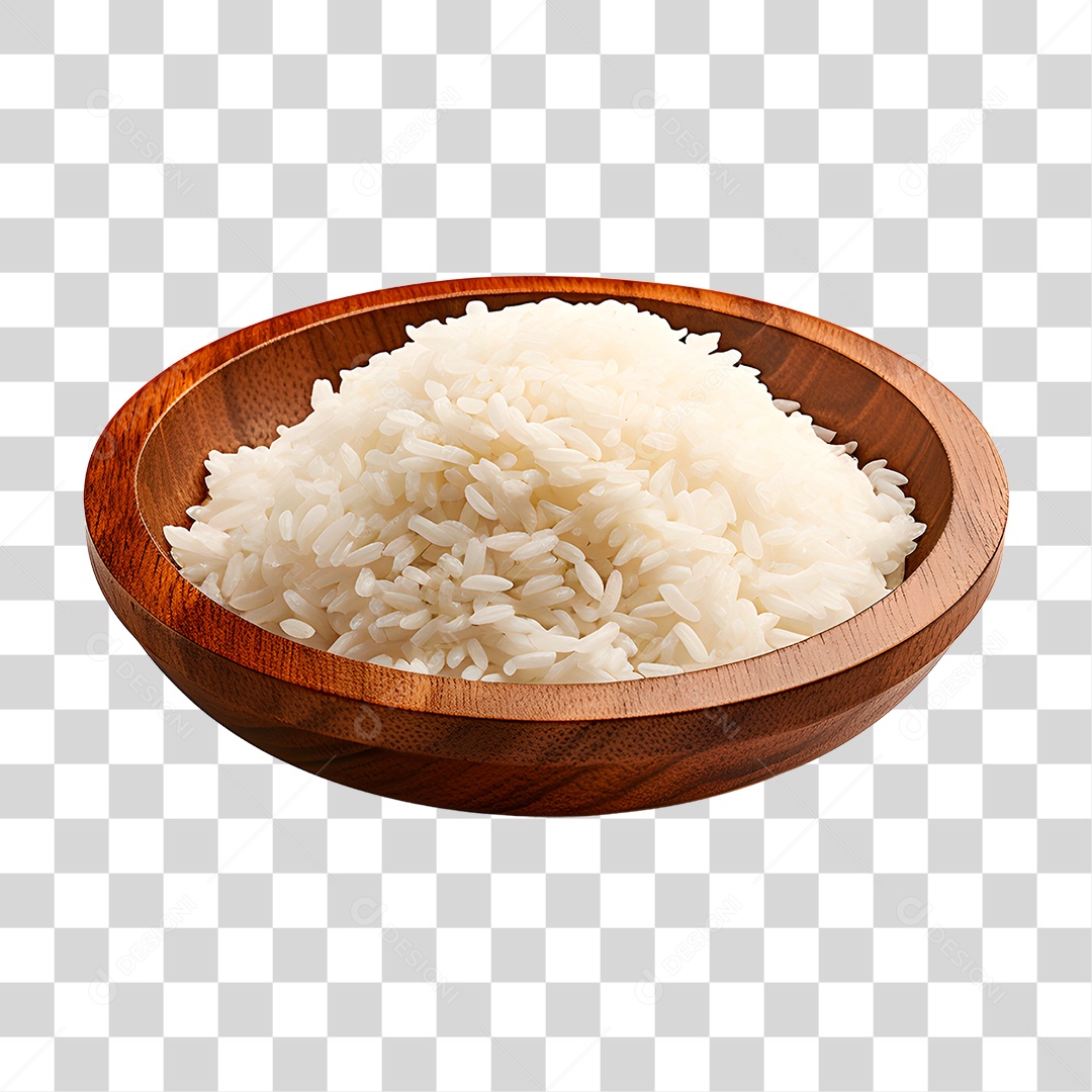 Tigela de Arroz PNG Transparente