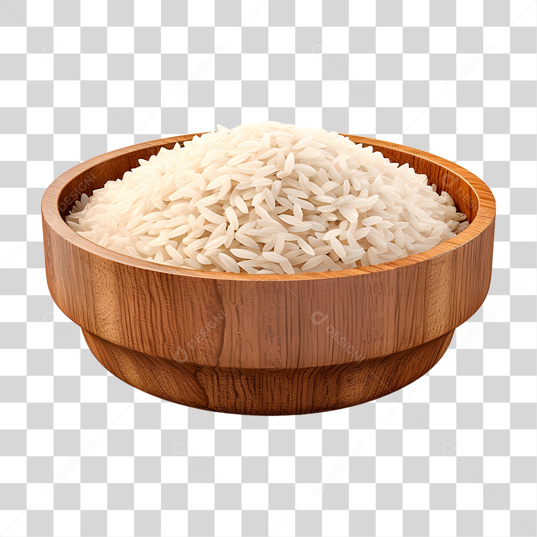 Tigela de Arroz PNG Transparente