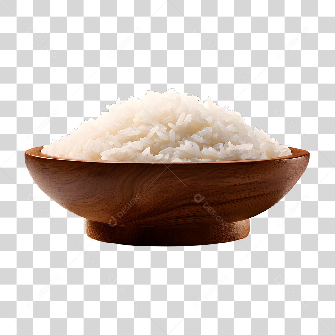 Tigela de Arroz PNG Transparente