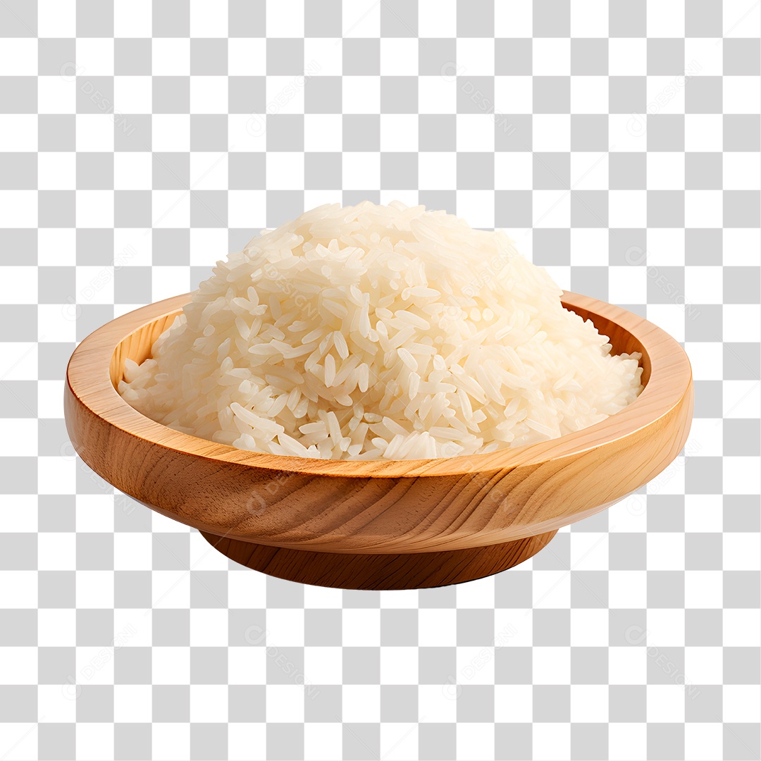Tigela de Arroz PNG Transparente