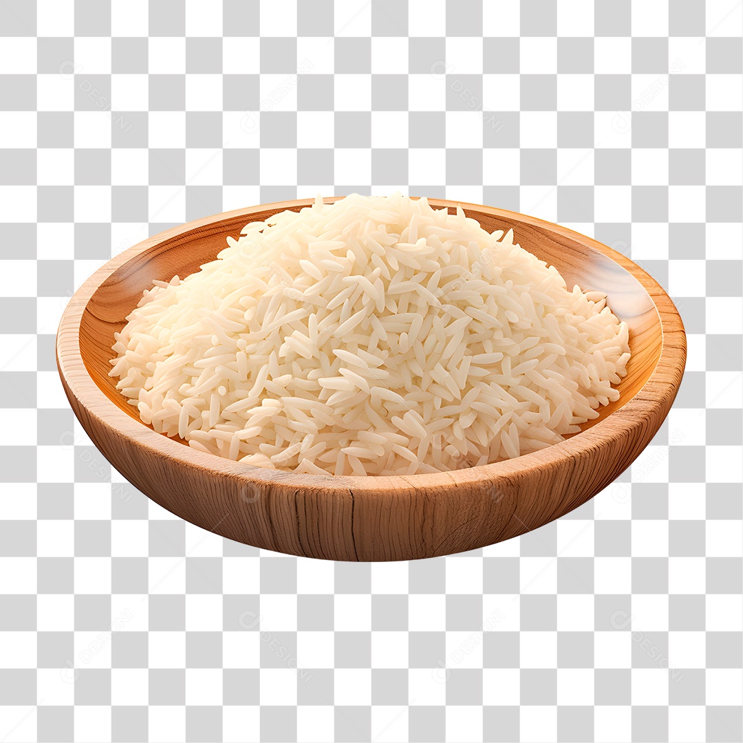 Tigela de Arroz PNG Transparente