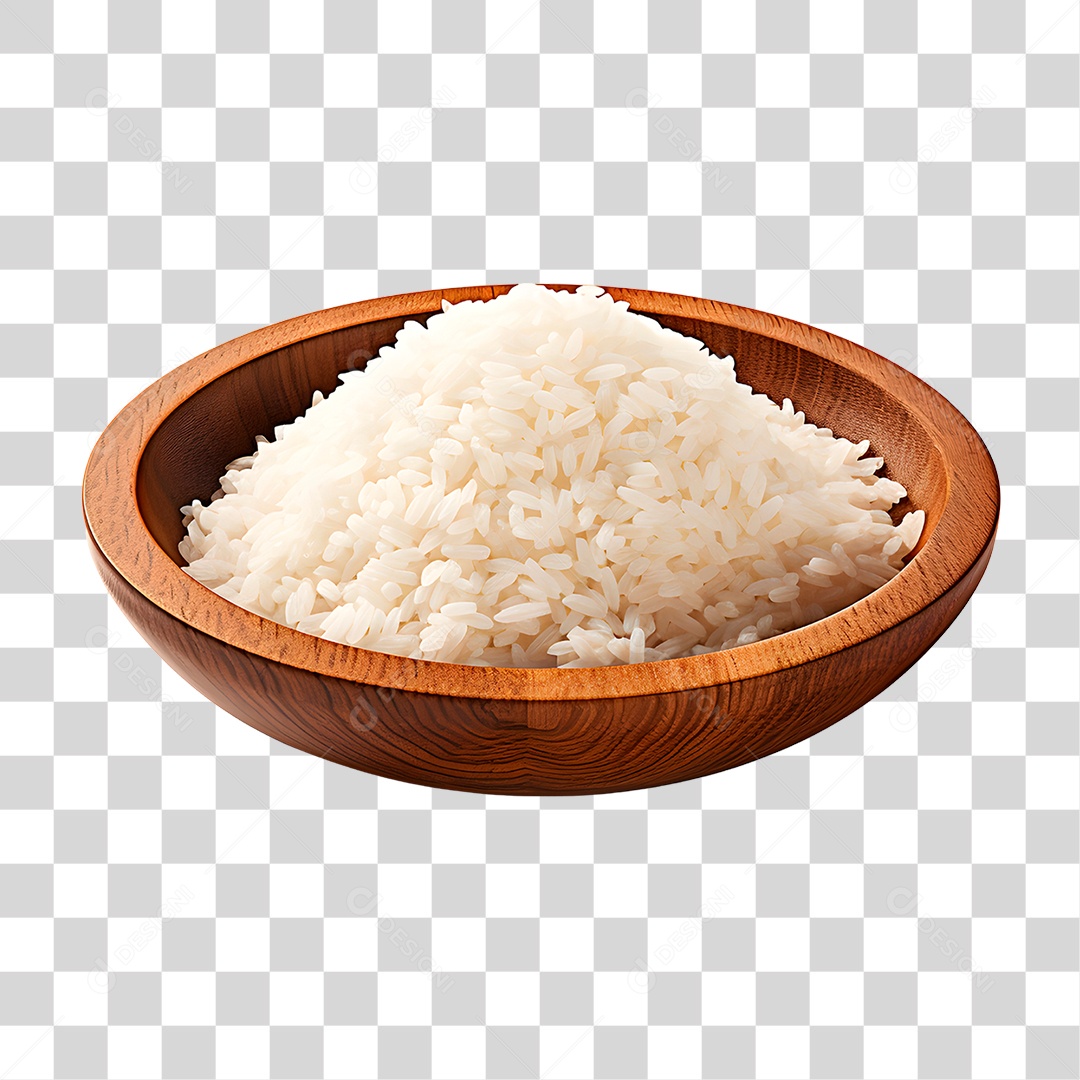 Tigela de Arroz PNG Transparente