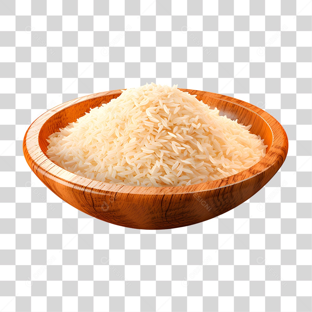 Tigela de Arroz PNG Transparente
