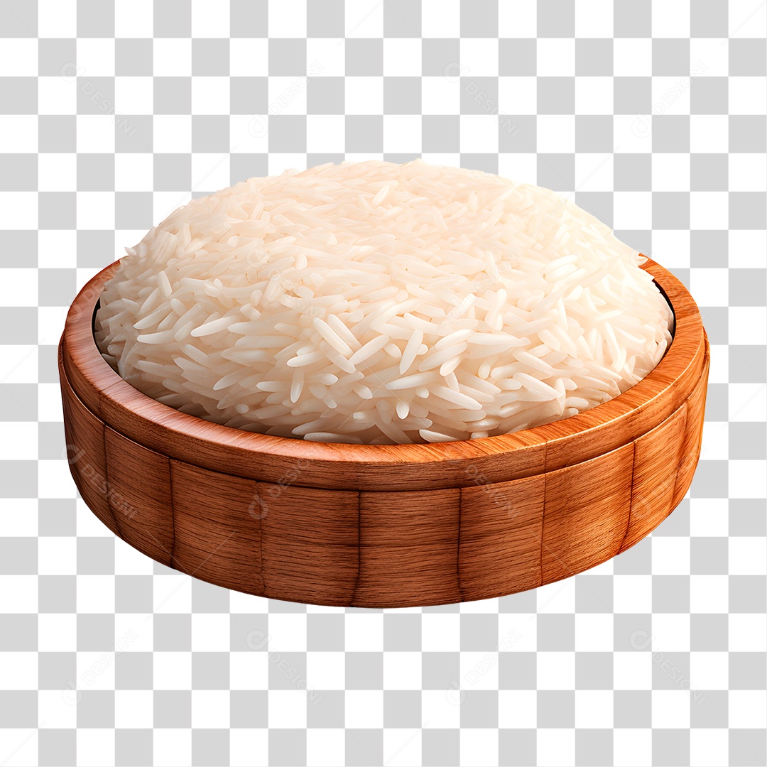Tigela de Arroz PNG Transparente