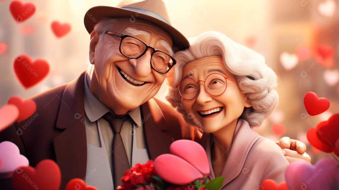 Dia Internacional do Esporte, 6 de abril, IA generativa de desenhos animados em 3D.