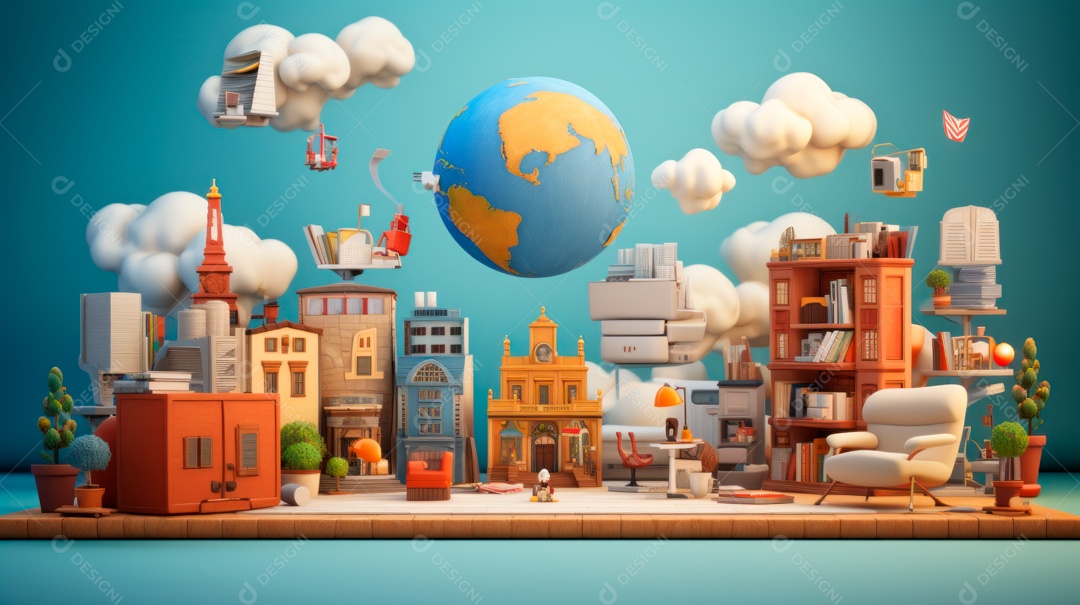 Dia Mundial da Propriedade Intelectual, 26 de abril, Desenho 3D.