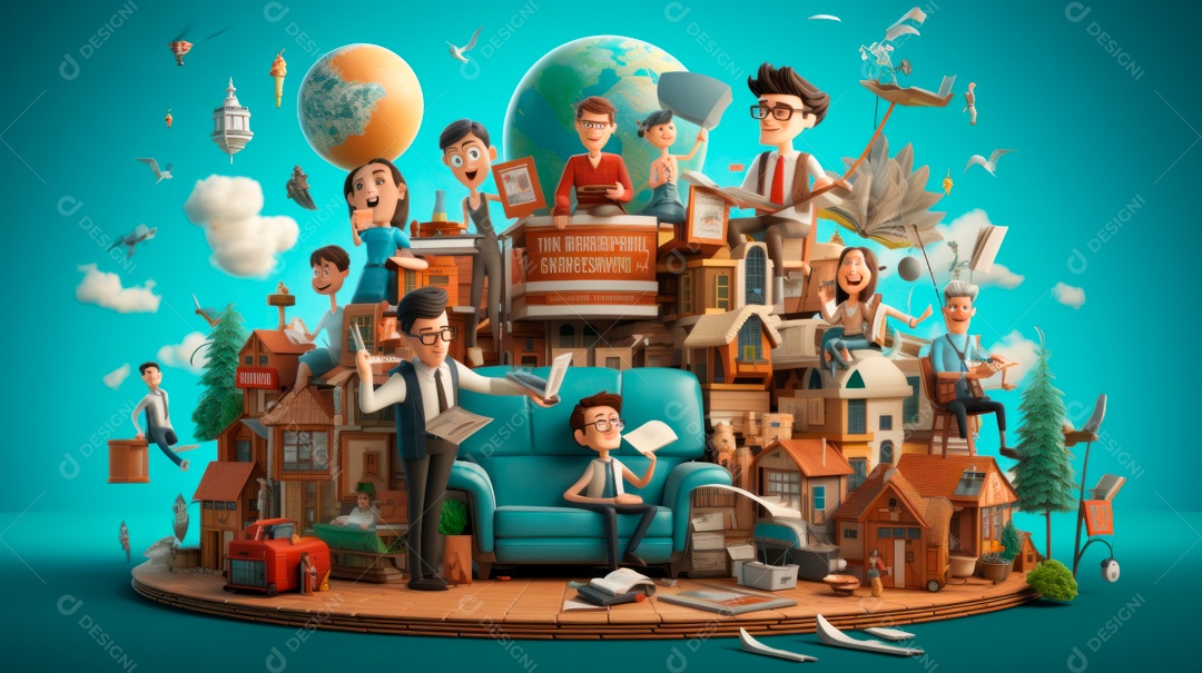 Dia Mundial da Propriedade Intelectual, 26 de abril, Desenho 3D.