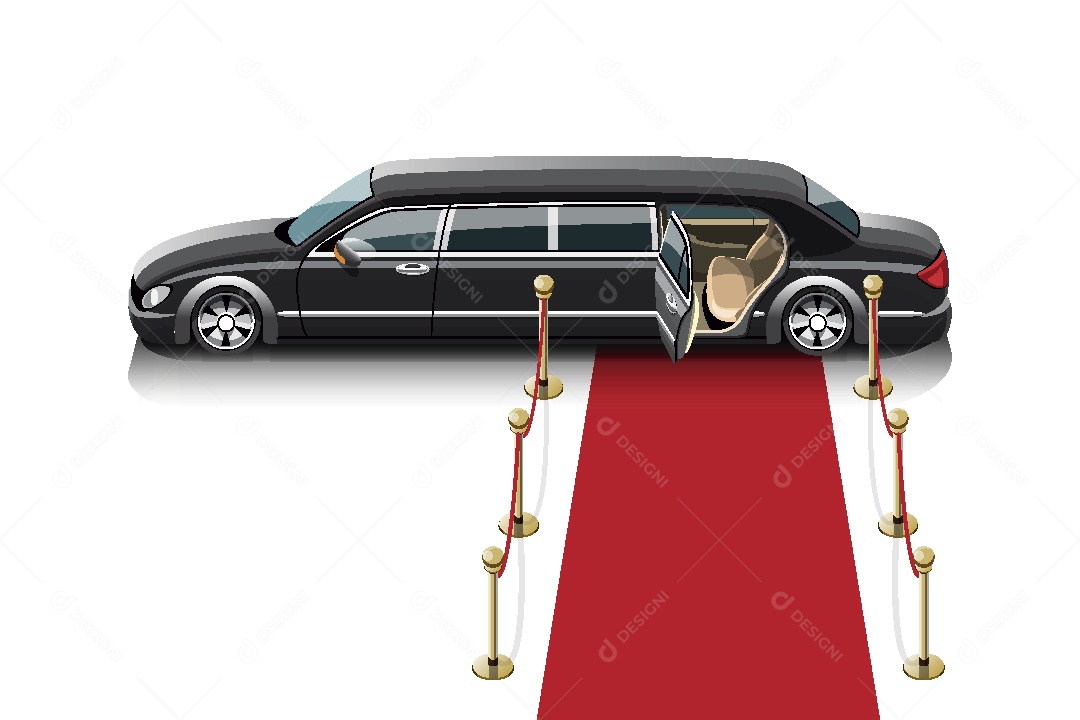 Limosine Ilustração Vetor EPS