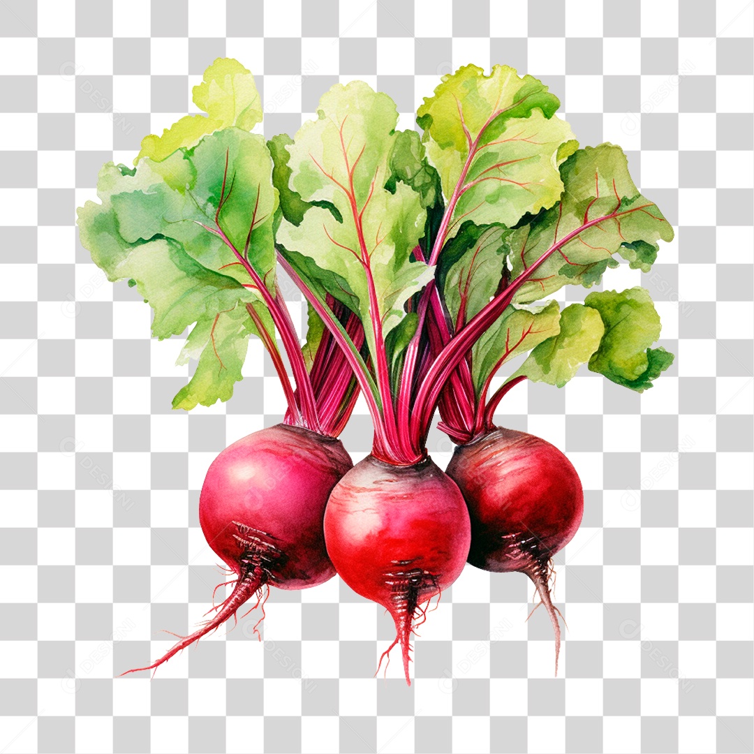 Beterrabas Frescas PNG Transparente