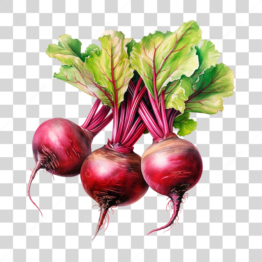 Beterrabas Frescas PNG Transparente