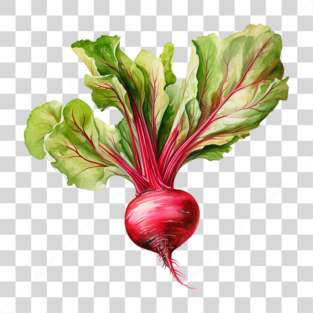 Beterraba Fresca PNG Transparente