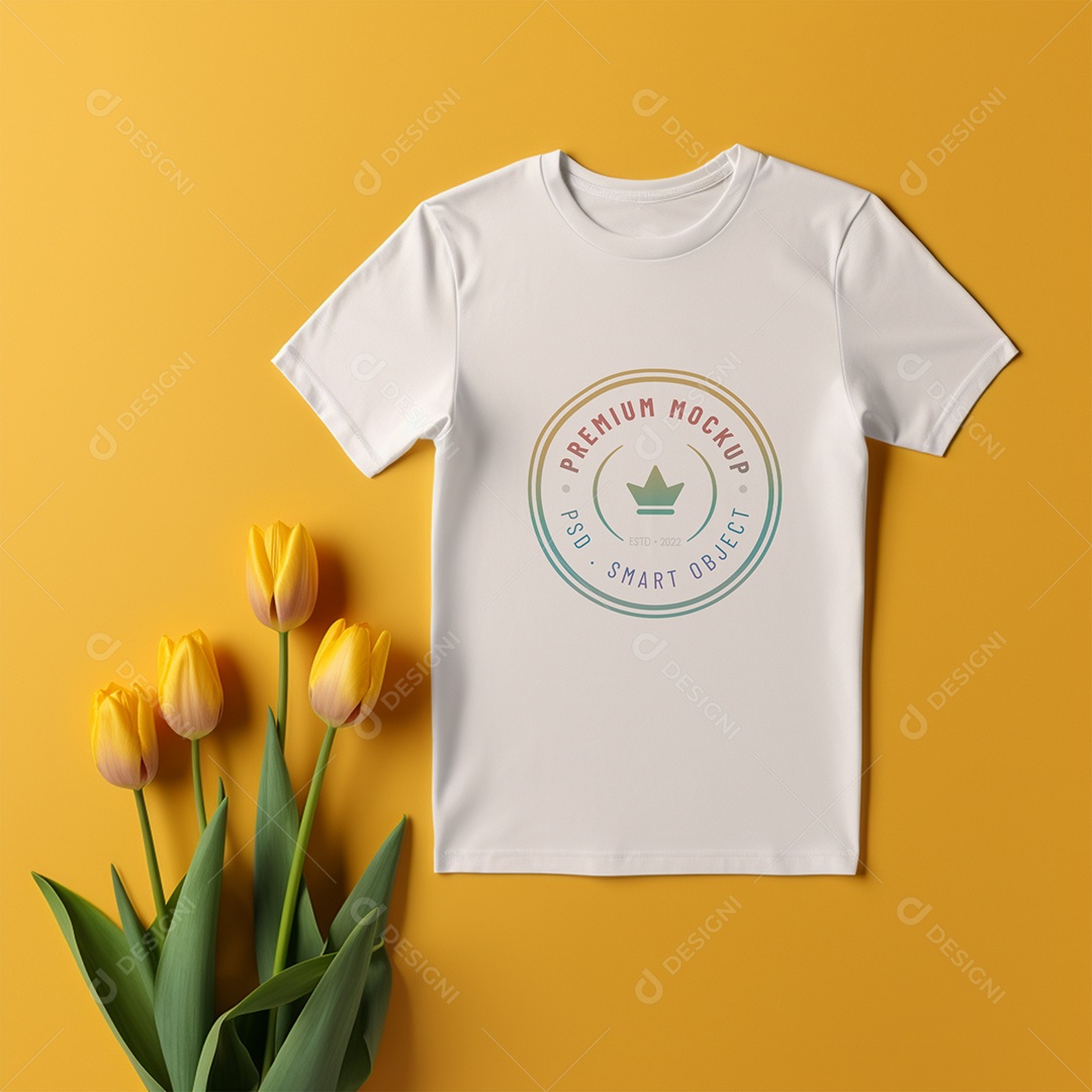 Modelo de Logo de Empresa PSD Editável