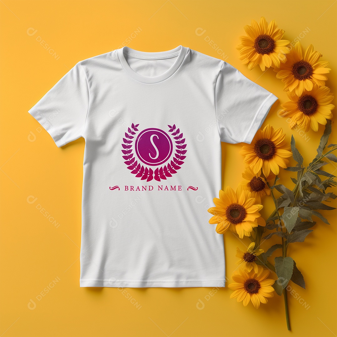 Modelo de Logo de Empresa PSD Editável