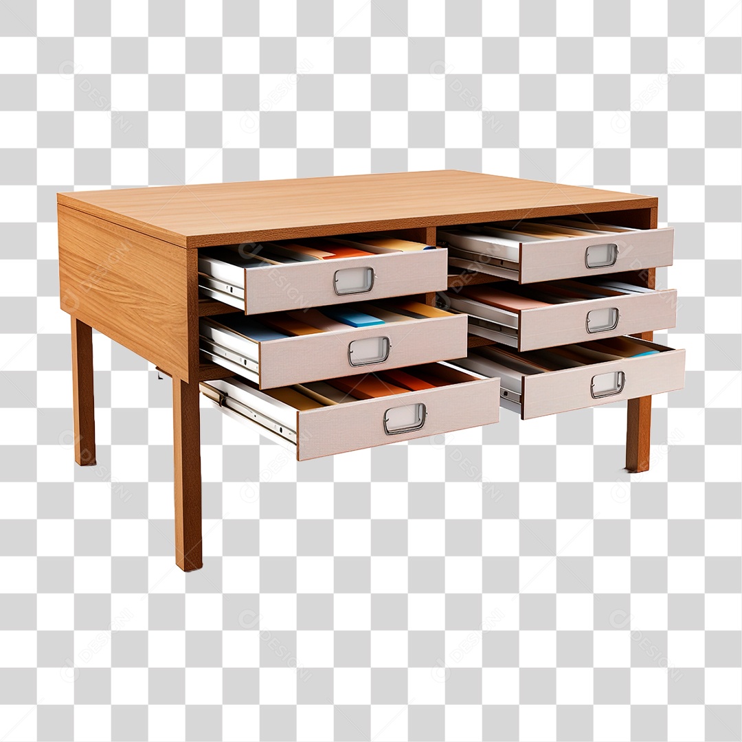 Mesa de Escritório PNG Transparente