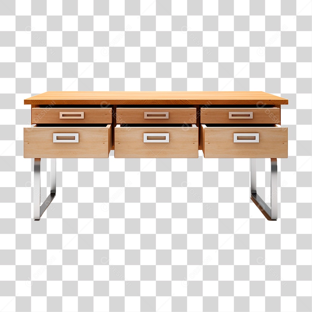 Mesa de Escritório PNG Transparente