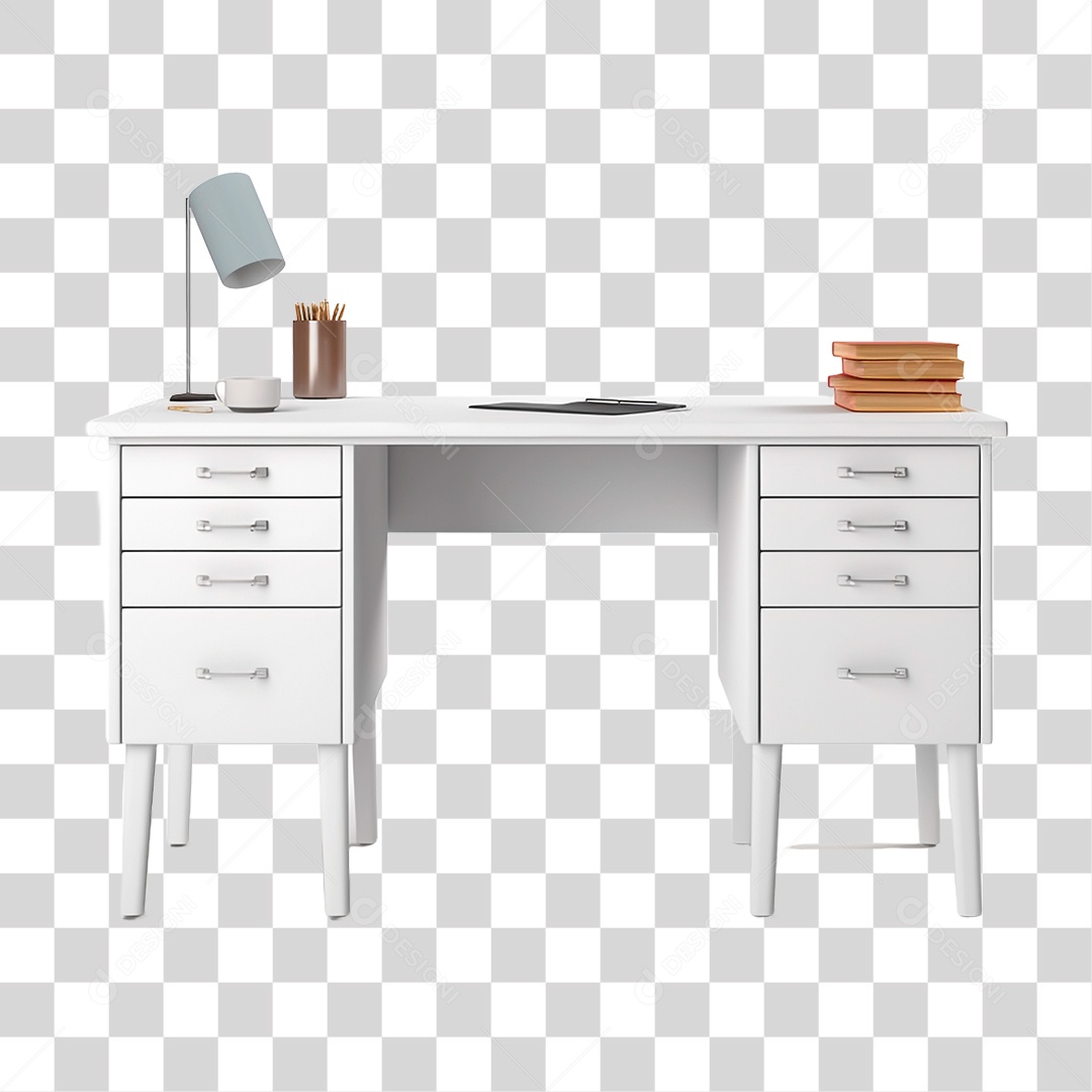 Mesa de Escritório PNG Transparente