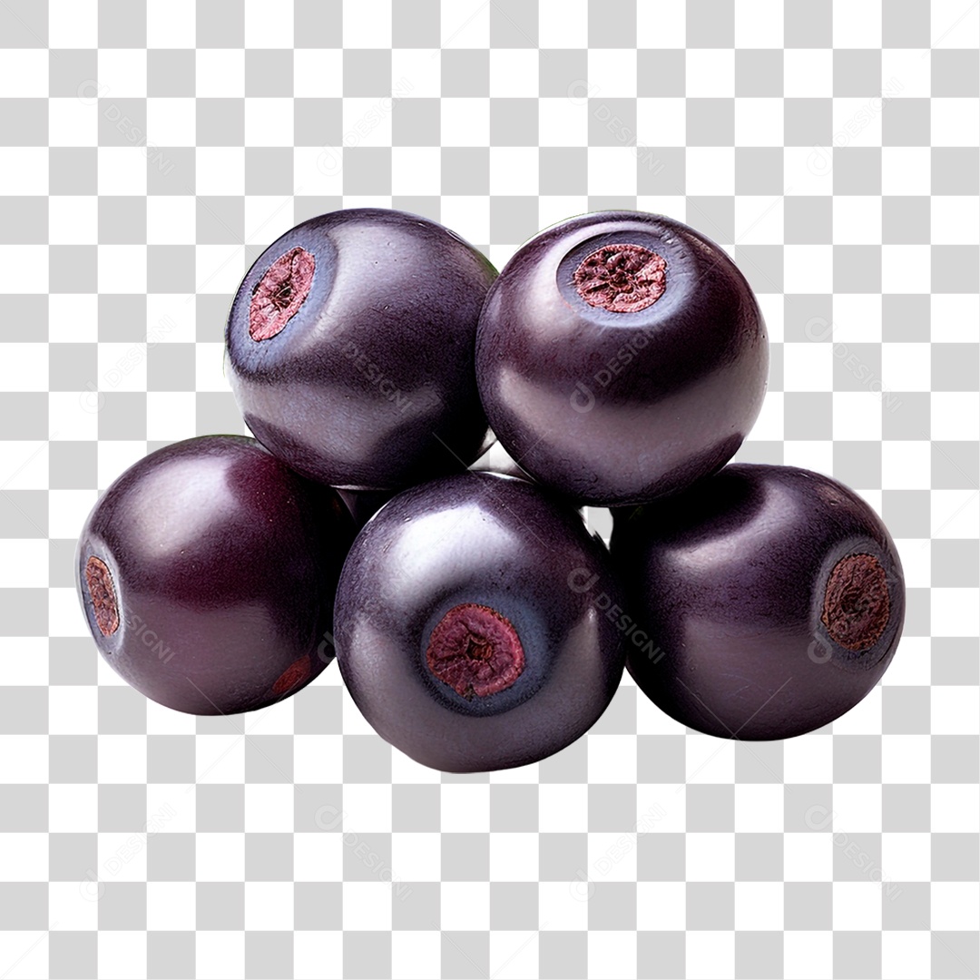 Fruta Açaí PNG Transparente