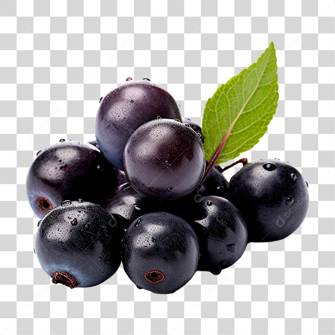 Fruta Açaí PNG Transparente