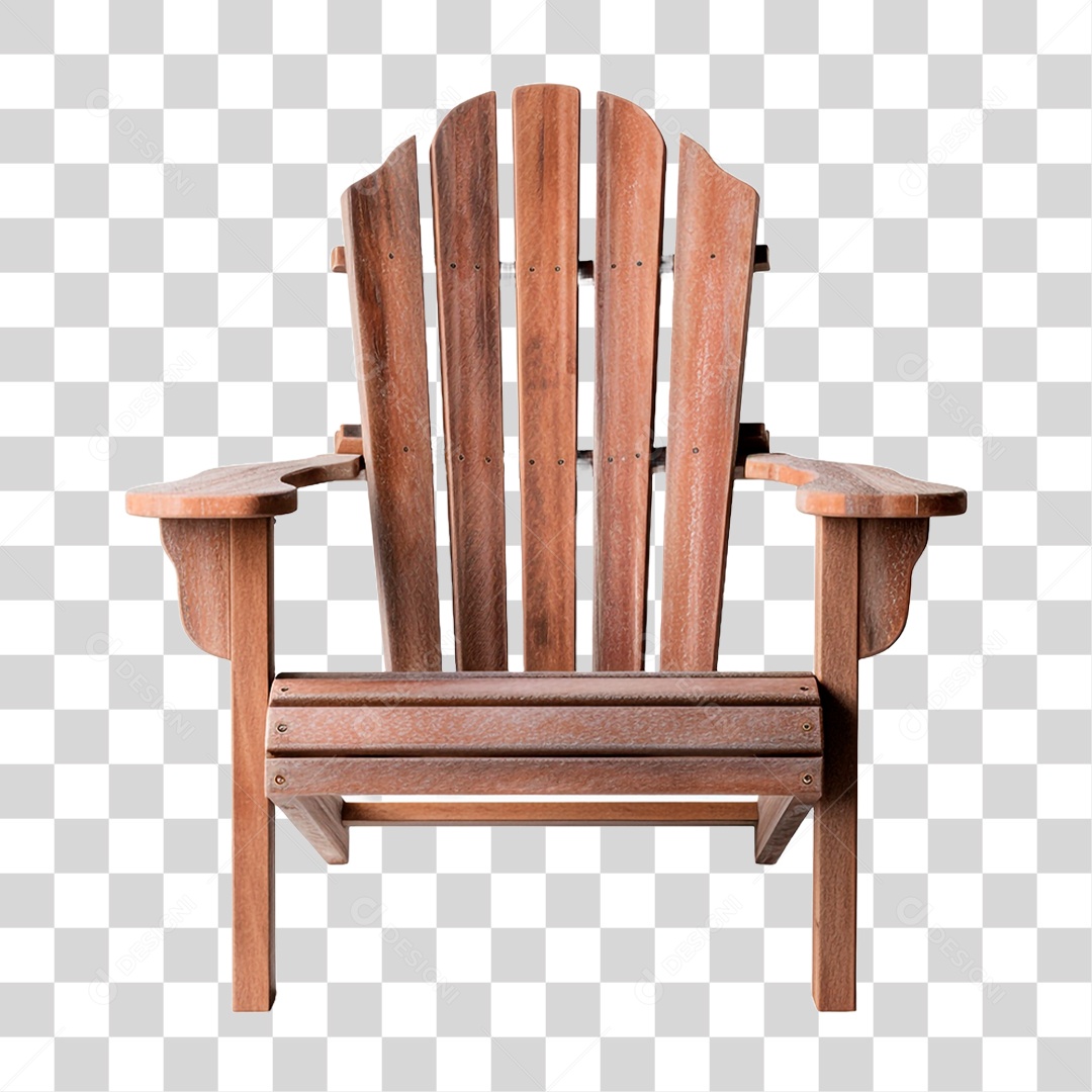 Cadeira de Madeira PNG Transparente