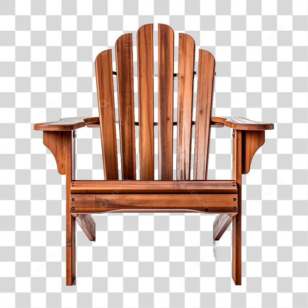 Cadeira de Madeira PNG Transparente