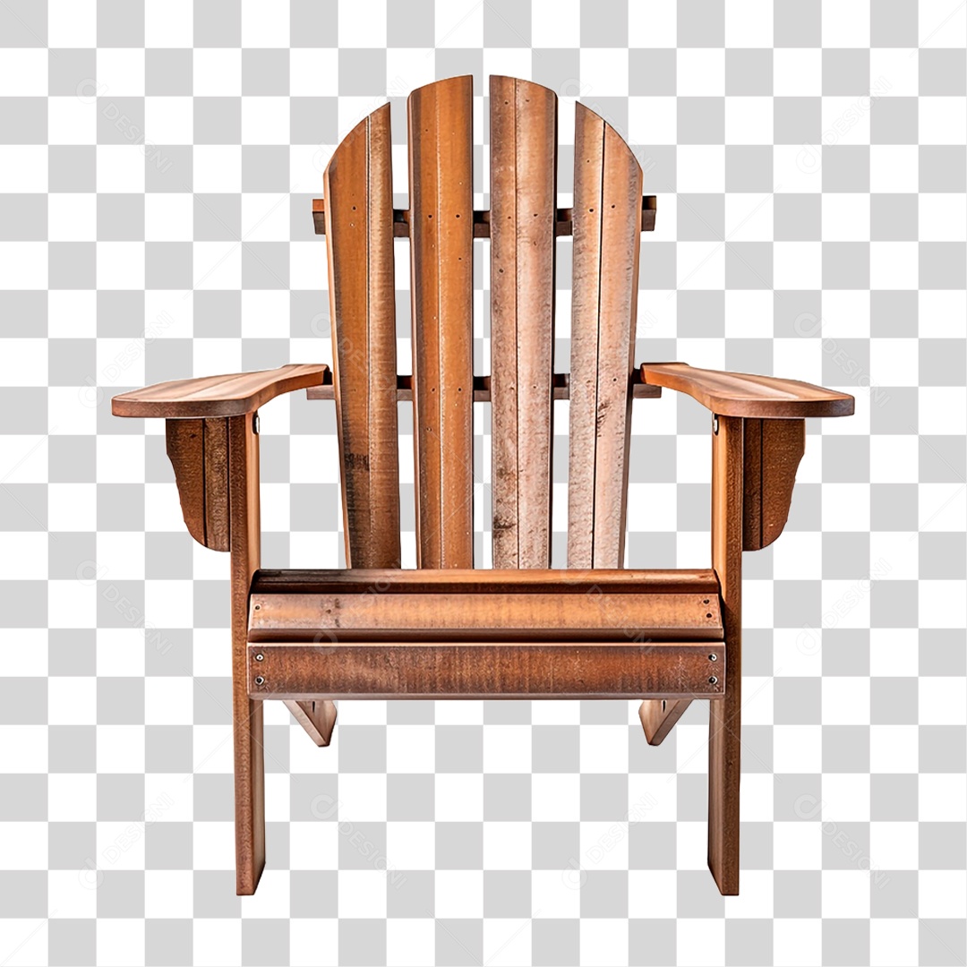 Cadeira de Madeira PNG Transparente